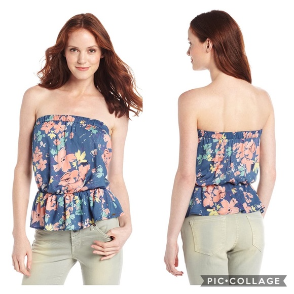 3/$30 O’Neill “Maximus” Floral Tube Top - Picture 1 of 6